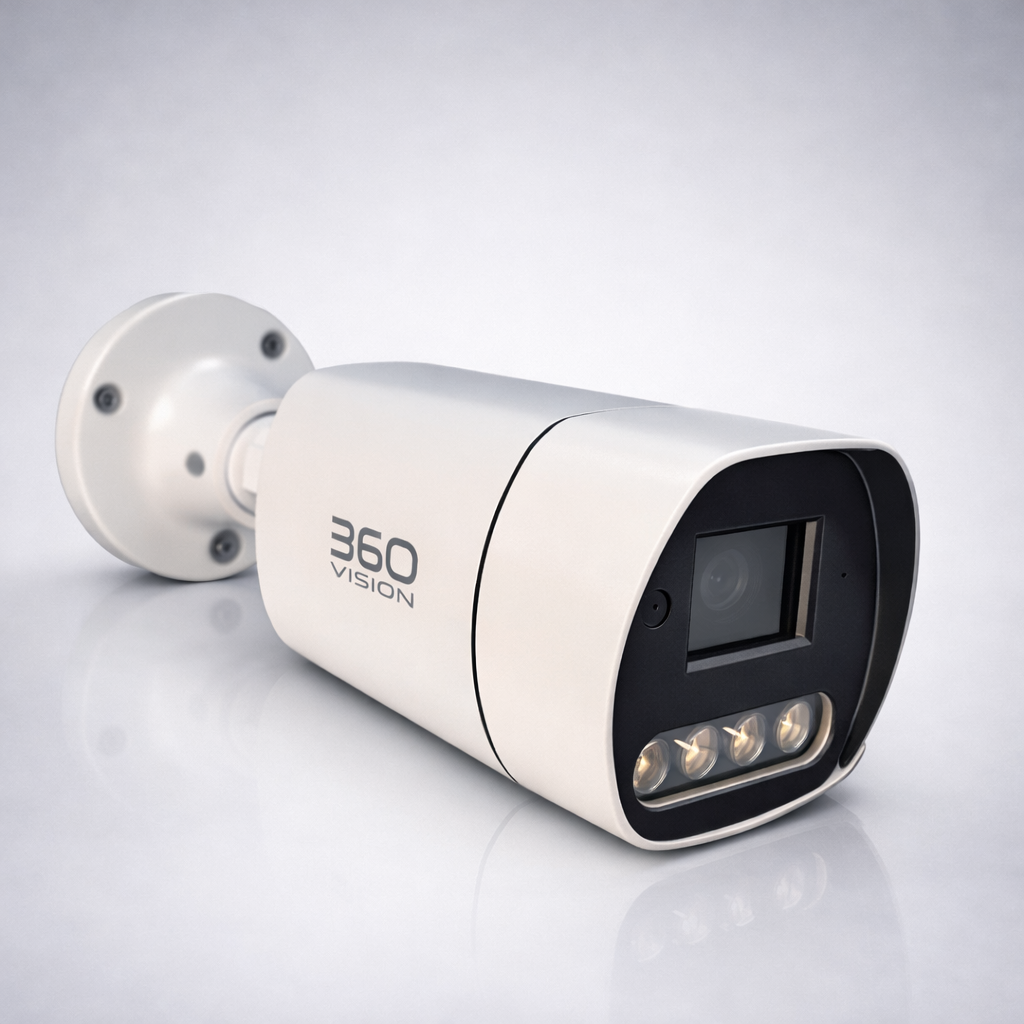 TUBE METALLIQUE FULL-COLOR IP 4MP